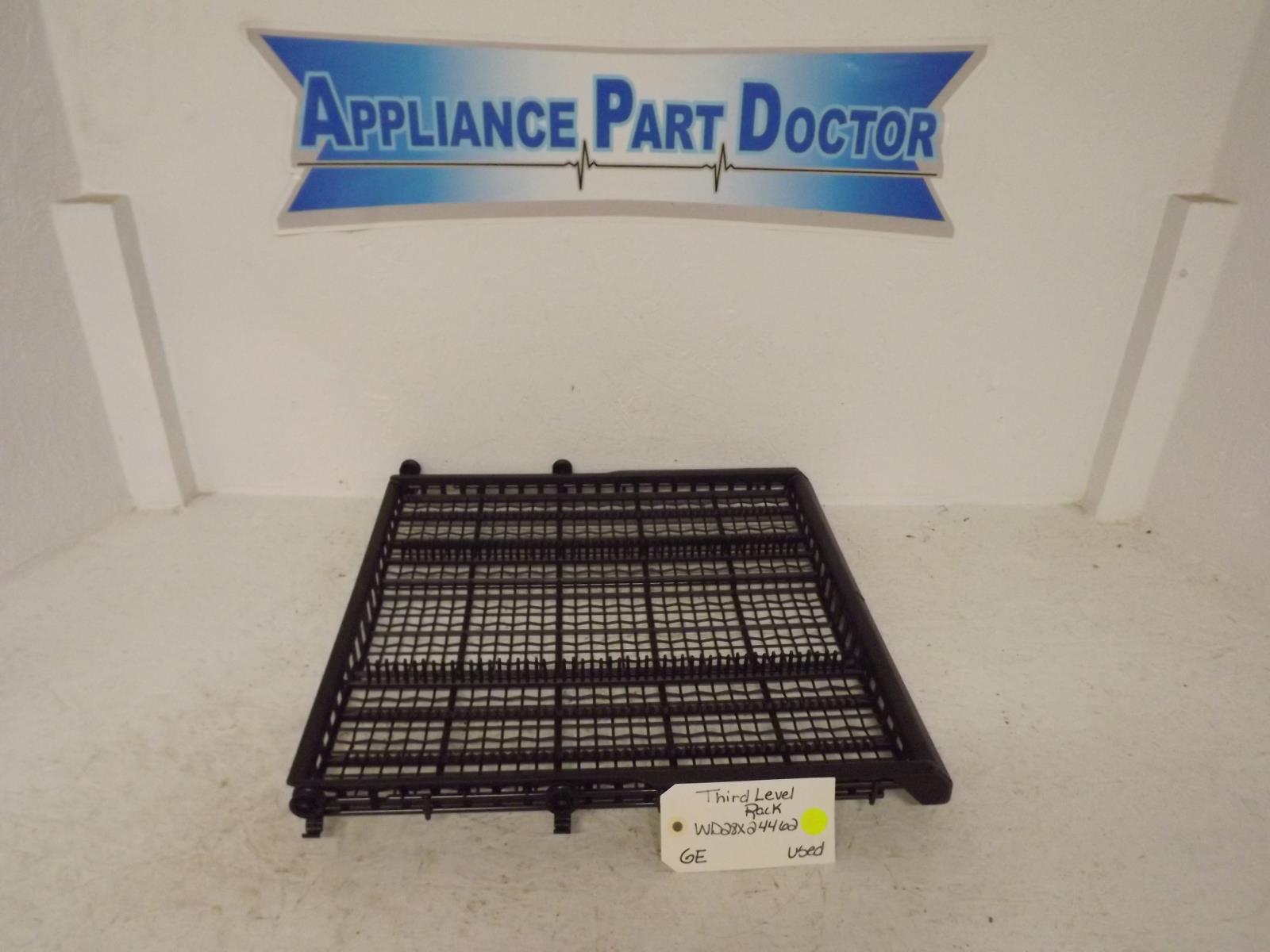 GE Dishwasher WD28X24462 Third Level Rack Used GE Dishwasher WD28X24462 Third Level Rack Used